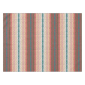 Southwest Chevron Zigzag Cotton Tablecloth Tafelkleed (Voorkant (Horizontaal))
