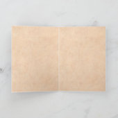 Southwest Chile Ristra Wreath on Rustic Green Door Kaart (Binnen)