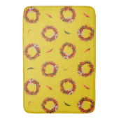 Southwest Chile Wreaths and Peppers Customizeable Badmat (Voorkant Verticaal)