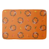 Southwest Chile Wreaths and Peppers Customizeable Badmat (Voorkant)