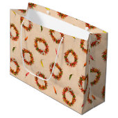 Southwest Chili Ristra Wreaten over het gehele pat Groot Cadeauzakje (Voorkant Gekanteld)