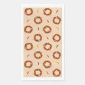 Southwest Chili Ristra Wreaten over het gehele pat Servet (Voorkant)