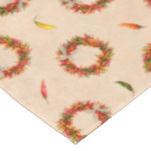 Southwest Chili Ristra Wreaten over het gehele pat Tafelkleed (Gekanteld)