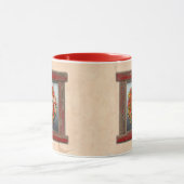 Southwest Chili Wreath on Rustic Wood Window Mok (Midden)