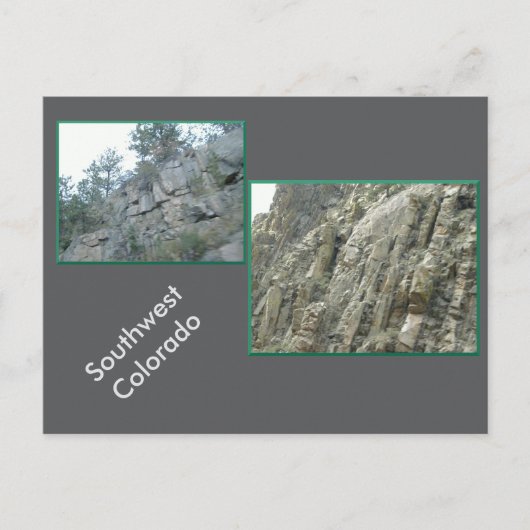 Southwest Colorado Postcard Briefkaart (Voorkant)