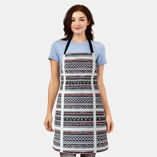 Southwest Cooking Apron Schort (Gedragen)