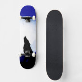 Southwest Coyote Howling bij de maan Persoonlijk Skateboard (Voorkant)