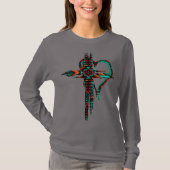 Southwest Cross en Heart T-shirt (Voorkant)