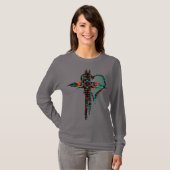 Southwest Cross en Heart T-shirt (Voorkant volledig)
