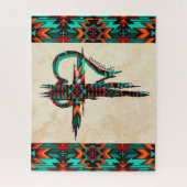 Southwest Cross en HeartJigzaag Puzzle Legpuzzel (Verticaal)