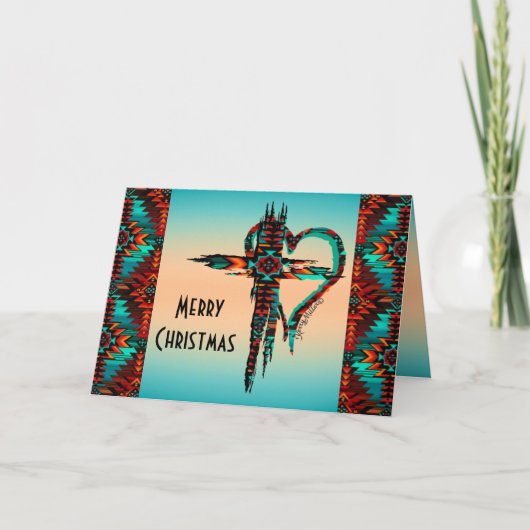 Southwest Cross Holiday Kaart (Voorkant)