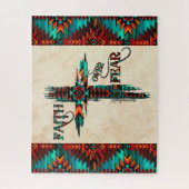 Southwest Cross Jigzaag Puzzle Legpuzzel (Verticaal)