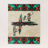 Southwest Cross Jigzaag Puzzle Legpuzzel (Verticaal)