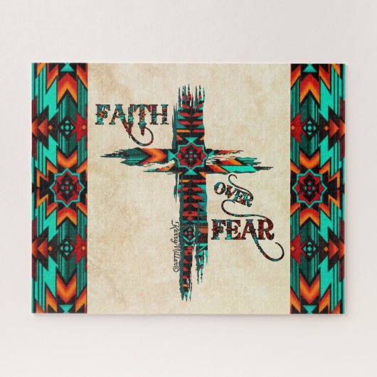 Southwest Cross Jigzaag Puzzle Legpuzzel (Horizontaal)