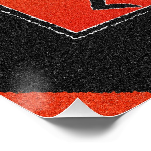 Southwest Dancing Kokopelli Design Poster (Hoek)