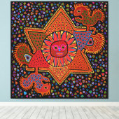 Southwest Del Sol Canvas Afdruk (Insitu (Houten vloer))