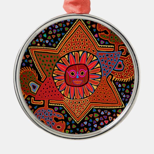 Southwest Del Sol Metalen Ornament (Voorkant)