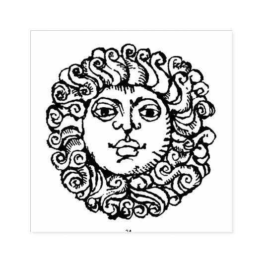 Southwest Del Sol Rubber Design Stamp Rubberstempel (Afrduk)