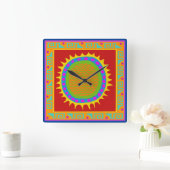 Southwest Del Sol Wall klok (Huis)