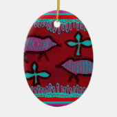 Southwest Desert Animals Keramisch Ornament (Voorkant)