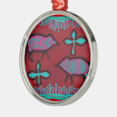 Southwest Desert Animals Metalen Ornament (Links)