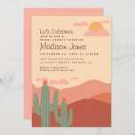 Southwest Desert Bridal Shower - uitnodiging<br><div class="desc">Viel je speciale dag met dit Vrijgezellenfeest van de Zuidwest woestijn. U kunt dit verder aanpassen door op de "PERSONALIZE"knoop te klikken. Voor meer vragen kunt u contact met ons opnemen op ThePaperieGarden@gmail.com.</div>