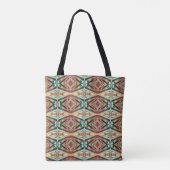 Southwest Desert Diamonds Tote Bag (Achterkant)