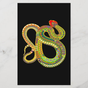 Southwest Desert Rattler Briefpapier