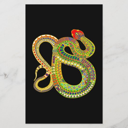 Southwest Desert Rattler Briefpapier (Voorkant)