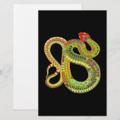 Southwest Desert Rattler Briefpapier (Voorkant / Achterkant)