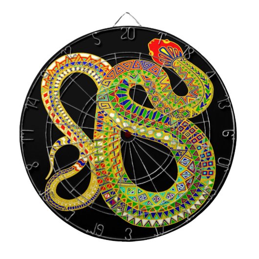 Southwest Desert Rattler Dartbord (Voorkant)