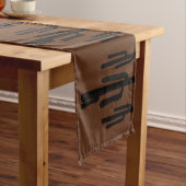Southwest Desert Saguaro Cactus Table Runner Korte Tafelloper (Voorbeeld)
