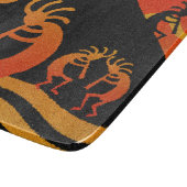 Southwest Desert Sunset Kokopelli Snijplank (Hoek)