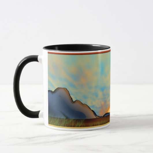 Southwest Desert Sunset Mok (Links)