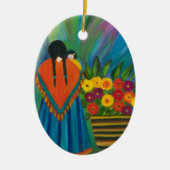 Southwest Design #1 Keramisch Ornament (Voorkant)