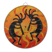 Southwest Design Dancing Kokopelli Dartbord (Voorkant)