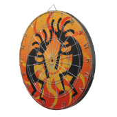 Southwest Design Dancing Kokopelli Dartbord (Voorkant Rechts)