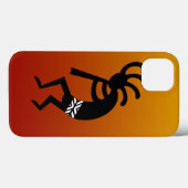 Southwest Design Dancing Kokopelli iPad Case (Achterkant (horizontaal))