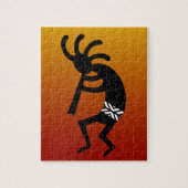 Southwest Design Dancing Kokopelli Legpuzzel (Verticaal)