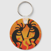 Southwest Design Dancing Kokopelli Sleutelhanger (Voorkant)