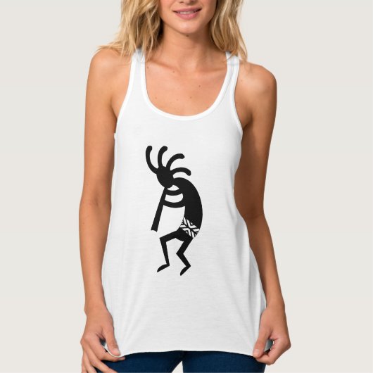 Southwest Design Dancing Kokopelli Tanktop (Voorkant)