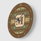 Southwest Design Green Brown op maat Grote Klok (Hoek)