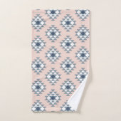 Southwest Diamond Pattern Blush Gray Bad Handdoek (Handdoek)