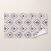 Southwest Diamond Pattern Blush Gray Bad Handdoek (Handdoek)