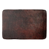 Southwest Faux Brown Leather Koeienhuid Badmat (Voorkant)