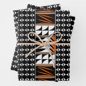 Southwest Feather Blessing Inpakpapier Vel (In situ)