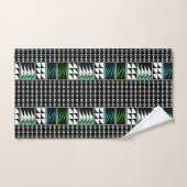 Southwest Feather Blessings in Aqua Bad Handdoek (Handdoek)