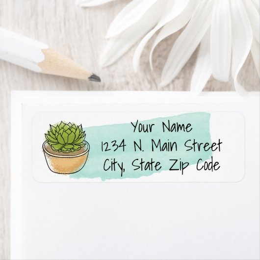 Southwest Floral Flair Etiket (Insitu)