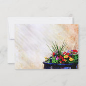 Southwest-geïnspireerde Wedding Gift Bag Hartelijk Bedankkaart (Achterkant)