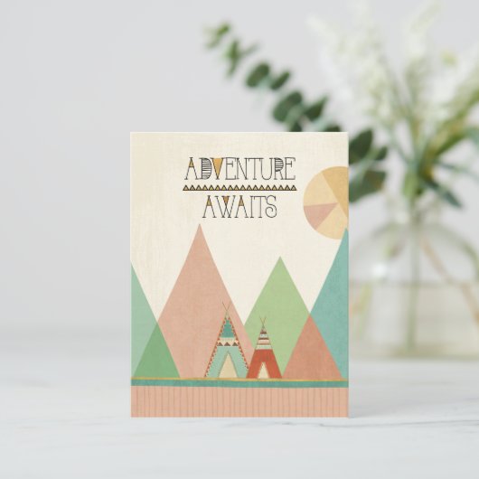 Southwest Geo III | avontuurtijd Briefkaart (Staand voorkant)